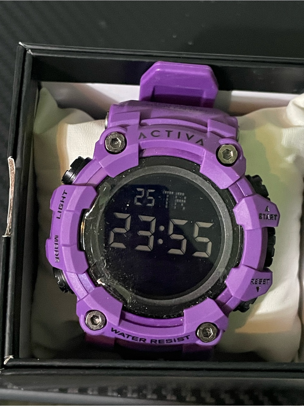 Active Kadron Invicta Digital Men’s Watch, 53mm Purple